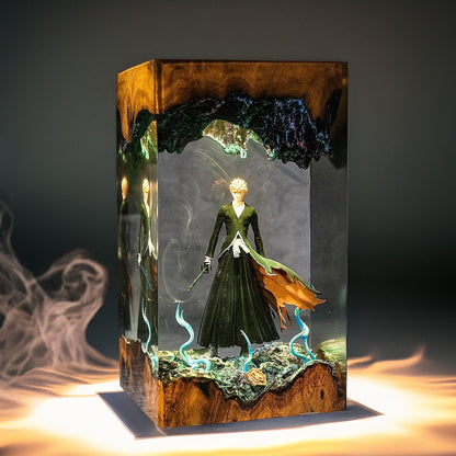 Orange Hair Soul Reaper Resin Lamp
