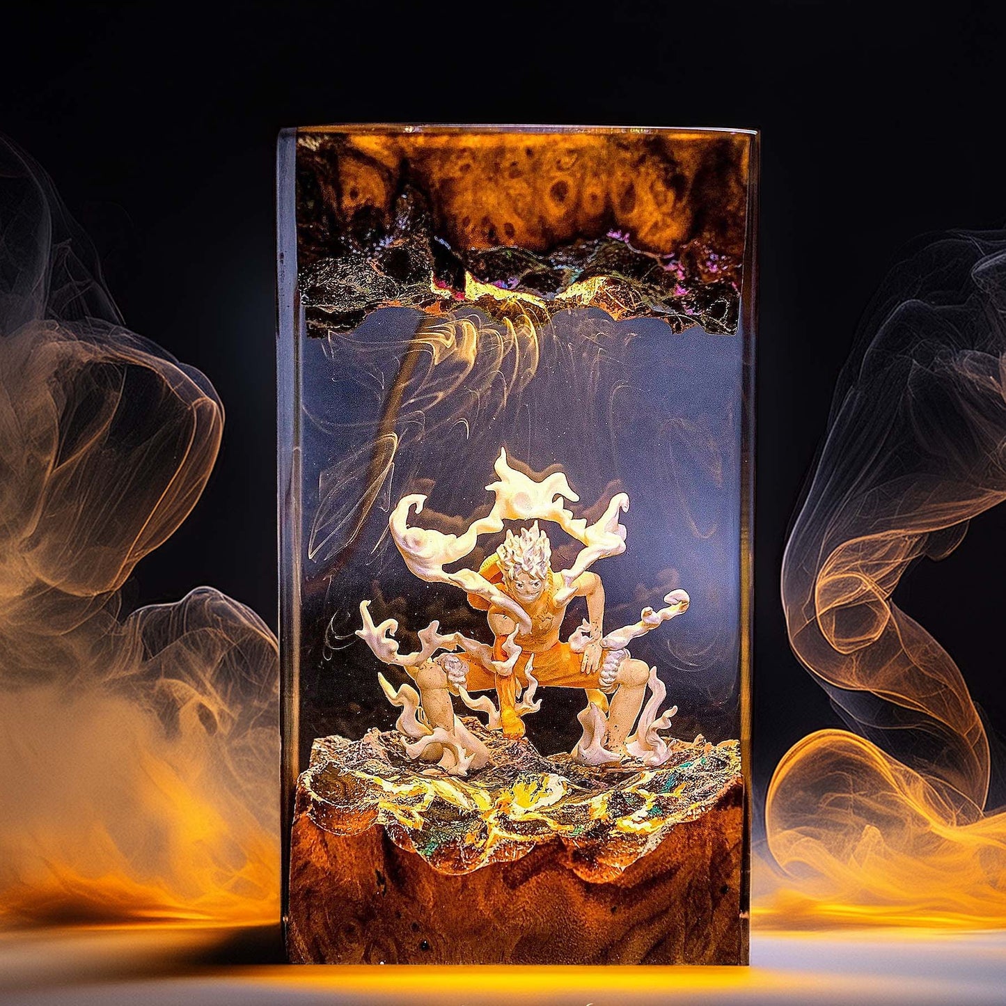 Rubber Pirate Awakened Resin Lamp 01