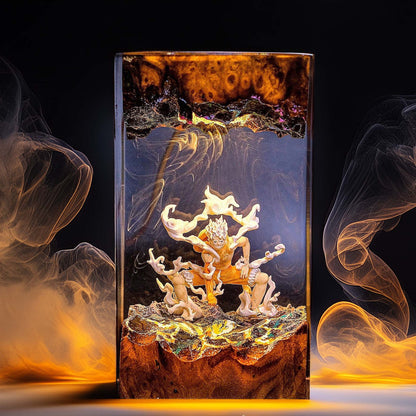 Rubber Pirate Awakened Resin Lamp 01