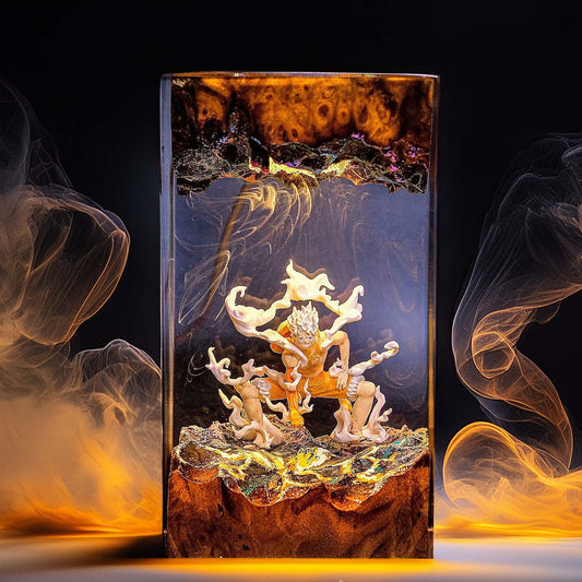 Rubber Pirate Awakened Resin Lamp 01