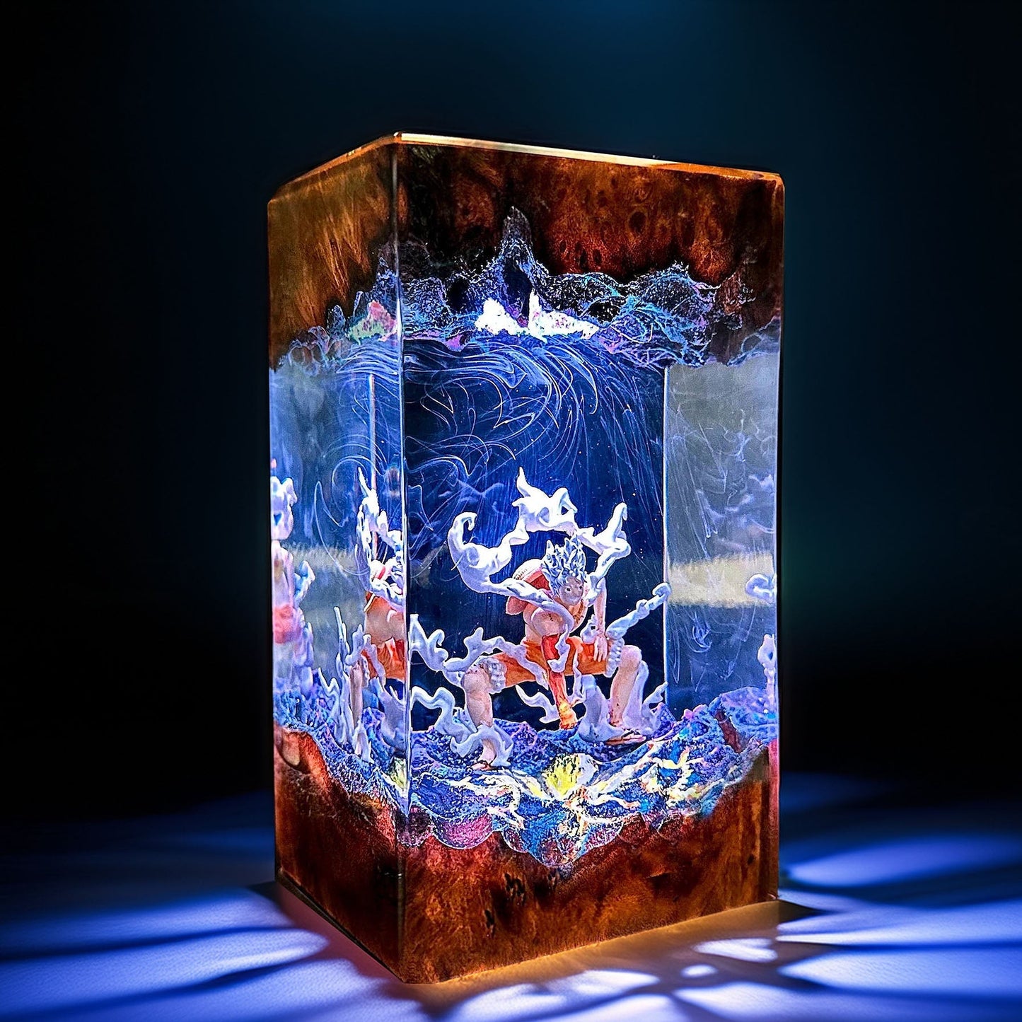 Rubber Pirate Awakened Resin Lamp 01
