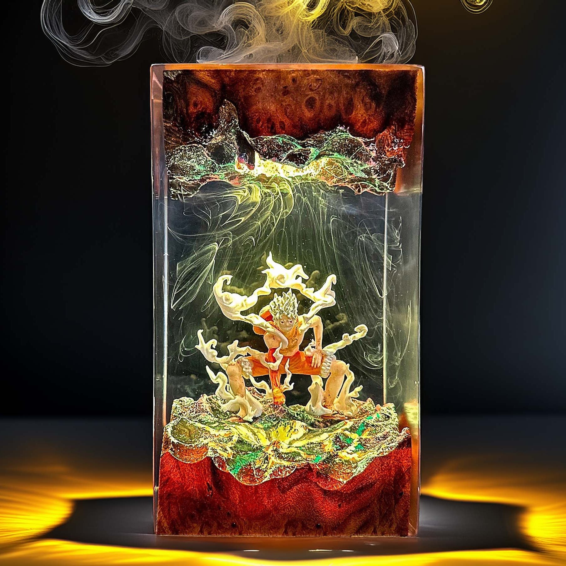 Rubber Pirate Awakened Resin Lamp 01