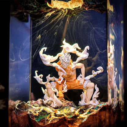 Rubber Pirate Awakened Resin Lamp 01