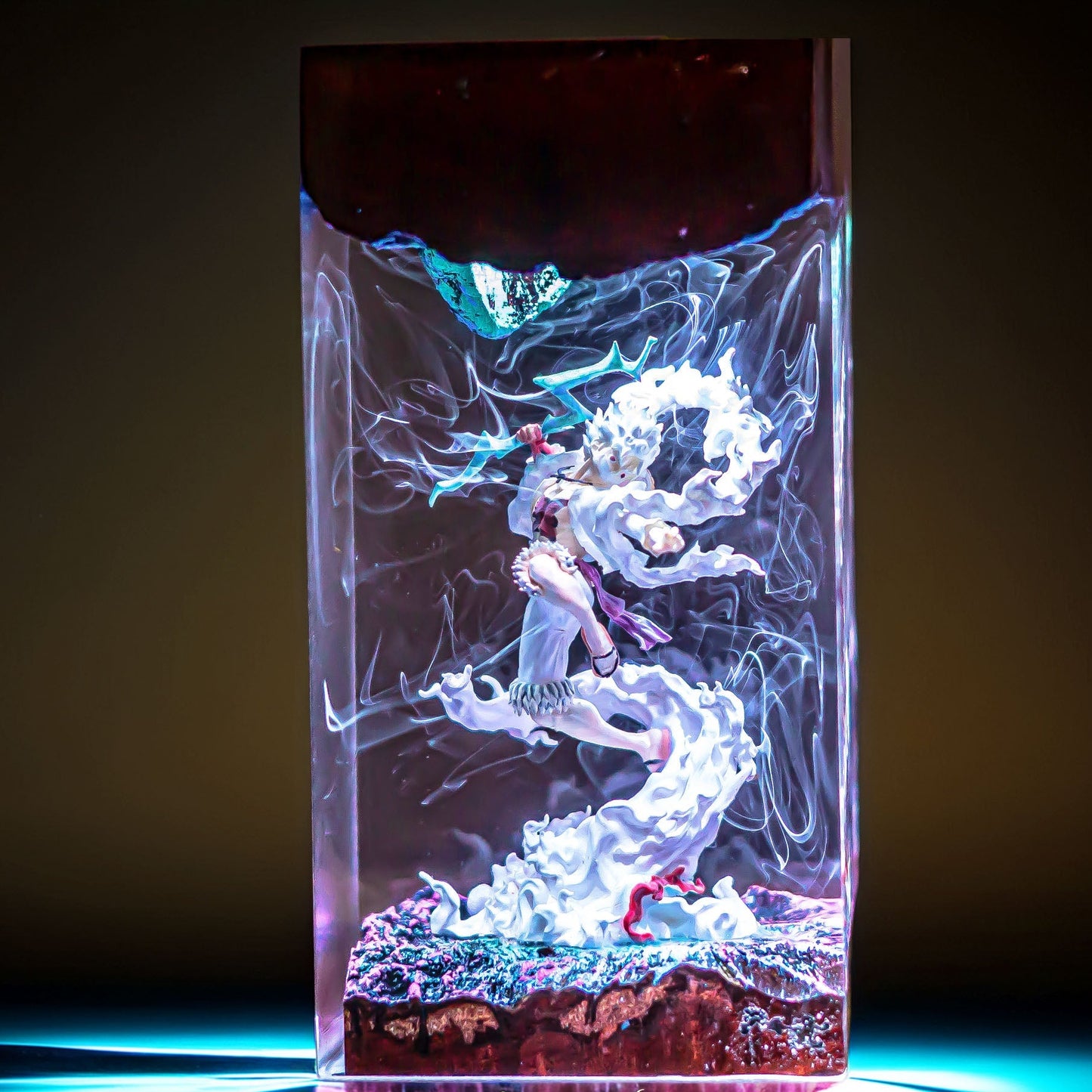 Rubber Pirate Awakened Resin Lamp 02