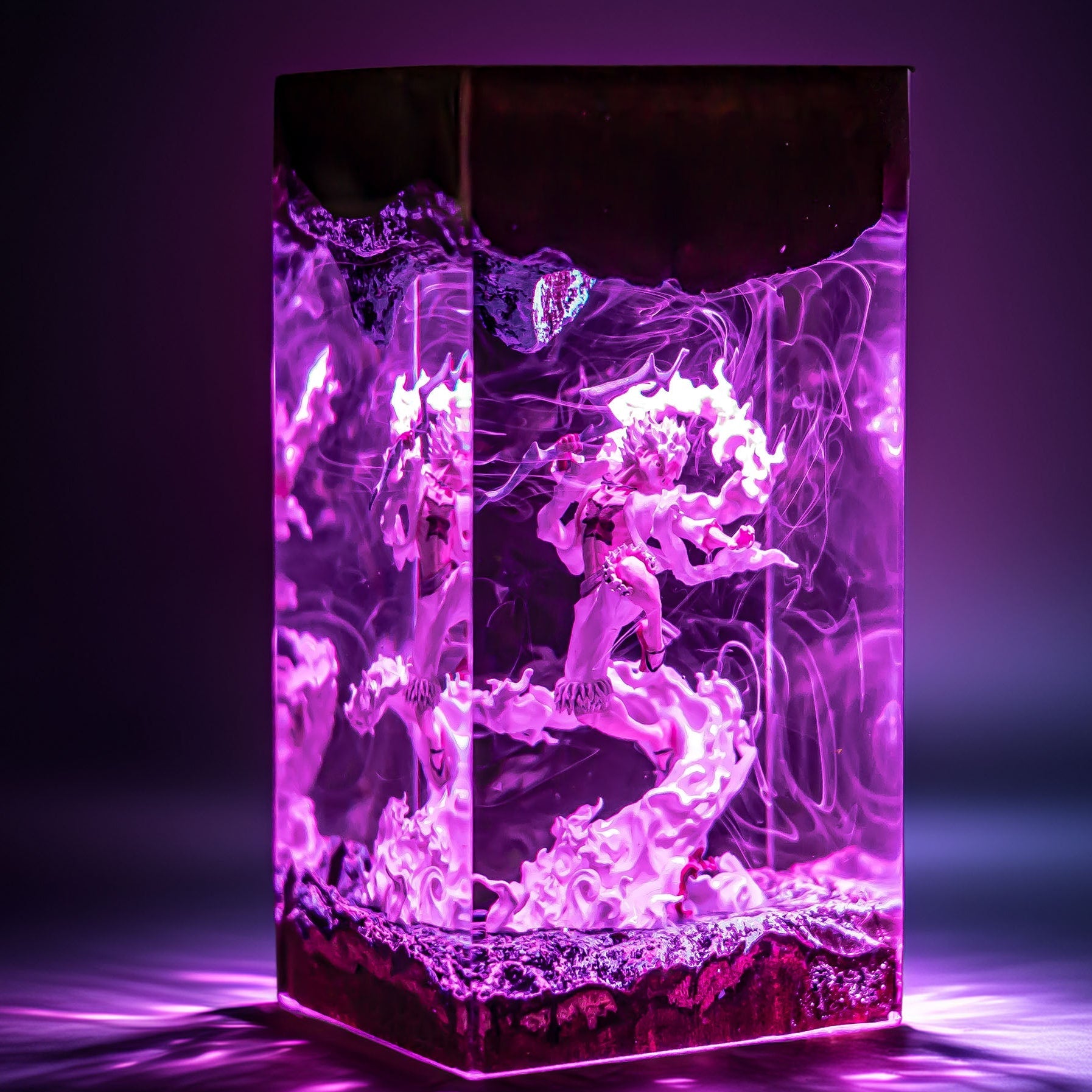 Rubber Pirate Awakened Resin Lamp 02
