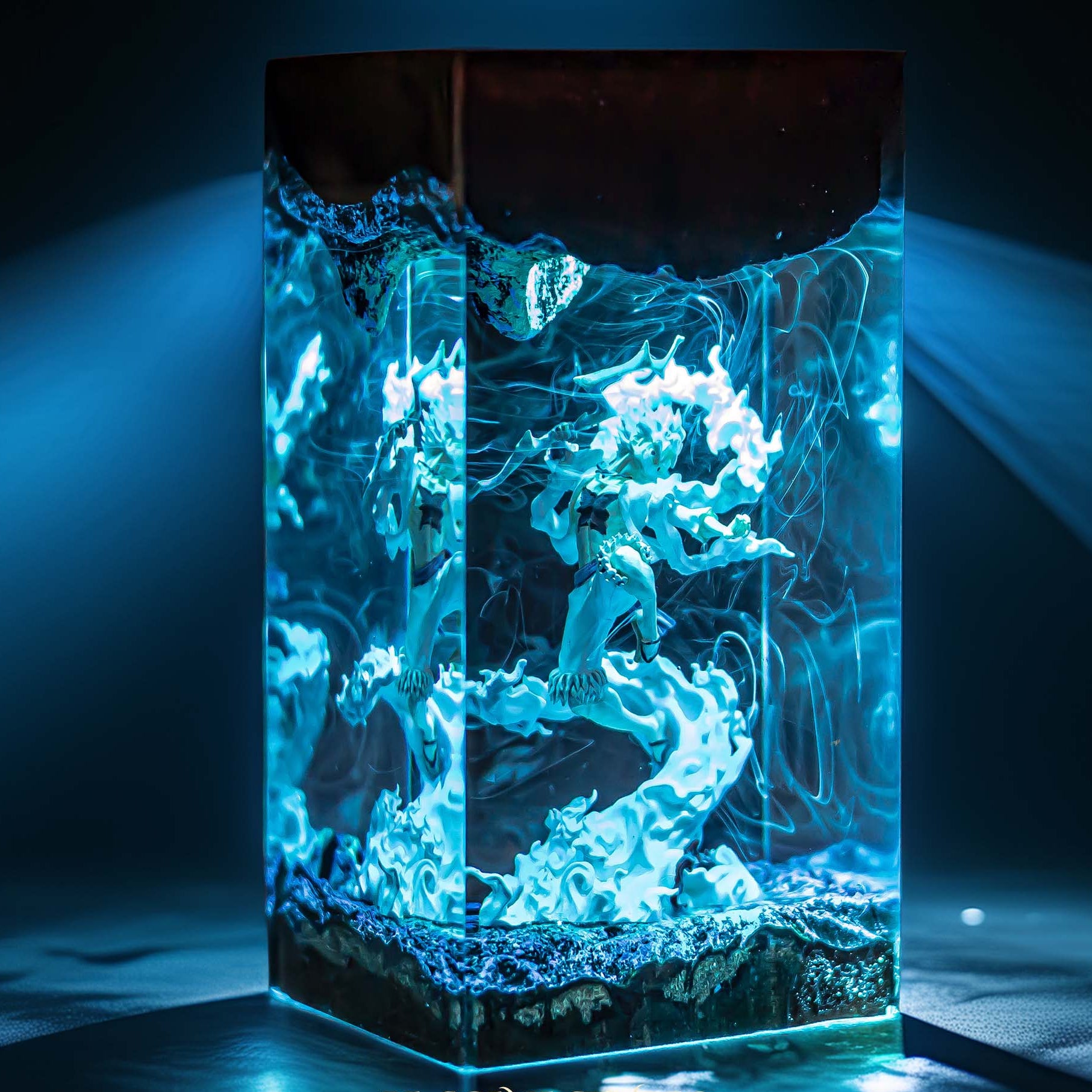 Rubber Pirate Awakened Resin Lamp 02