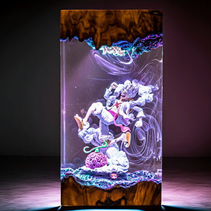 Rubber Pirate Awakened Resin Lamp 03