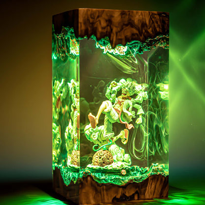 Rubber Pirate Awakened Resin Lamp 03