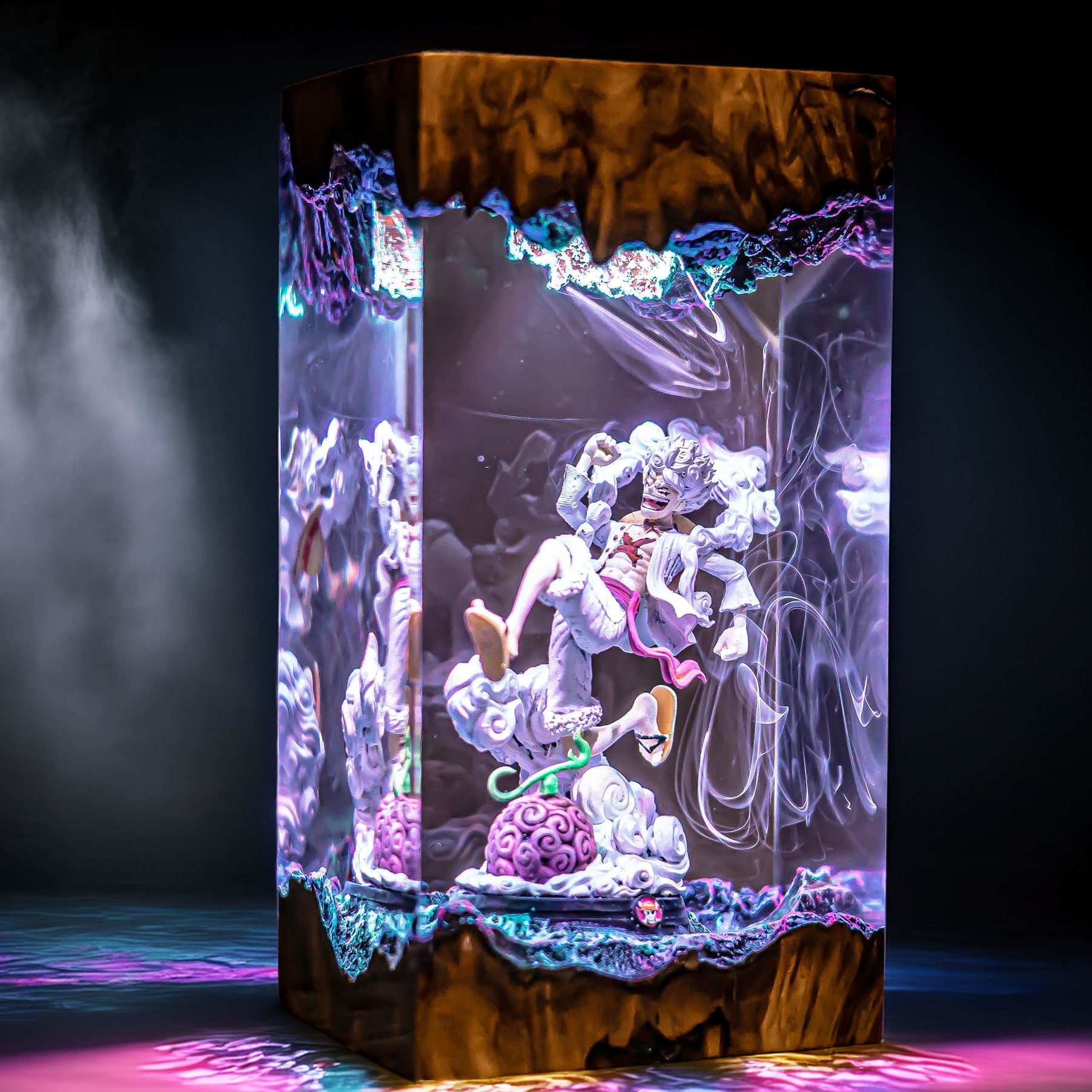 Rubber Pirate Awakened Resin Lamp 03