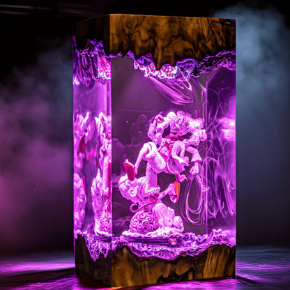 Rubber Pirate Awakened Resin Lamp 03