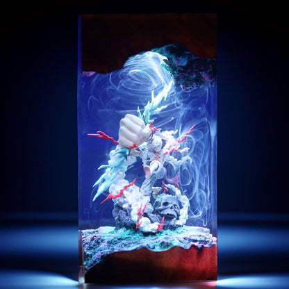 Rubber Pirate Awakened Resin Lamp 04