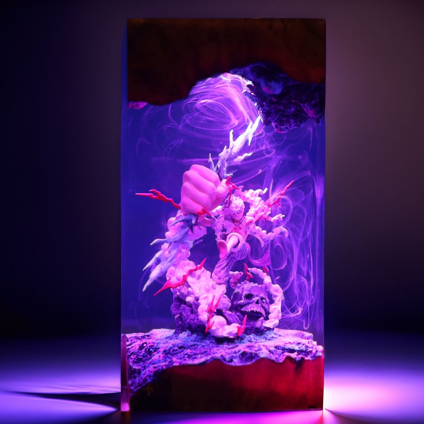Rubber Pirate Awakened Resin Lamp 04
