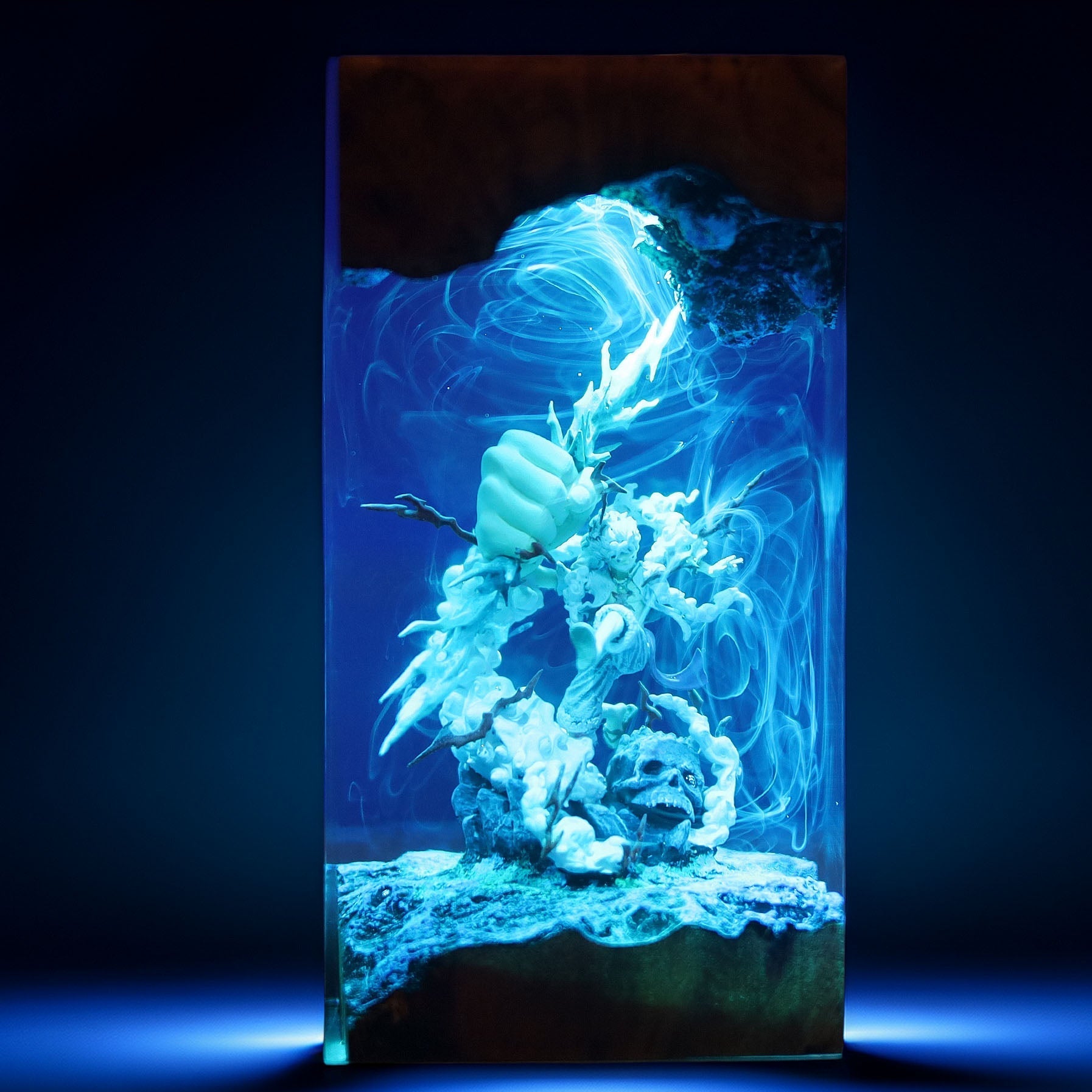 Rubber Pirate Awakened Resin Lamp 04