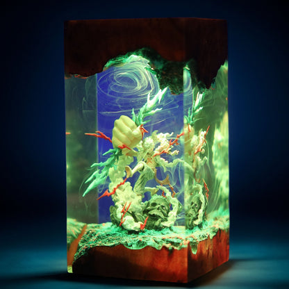 Rubber Pirate Awakened Resin Lamp 04