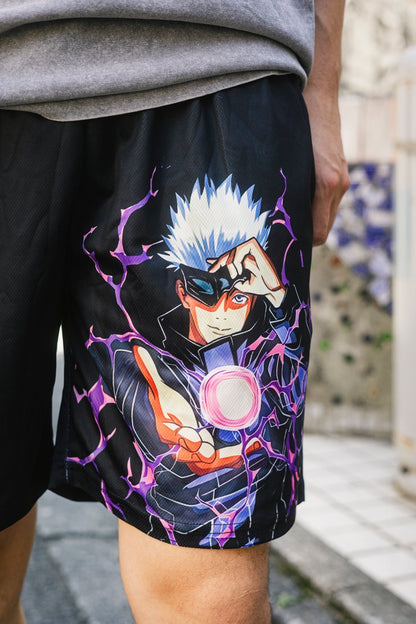 PURPLE HOLLOW SHORTS