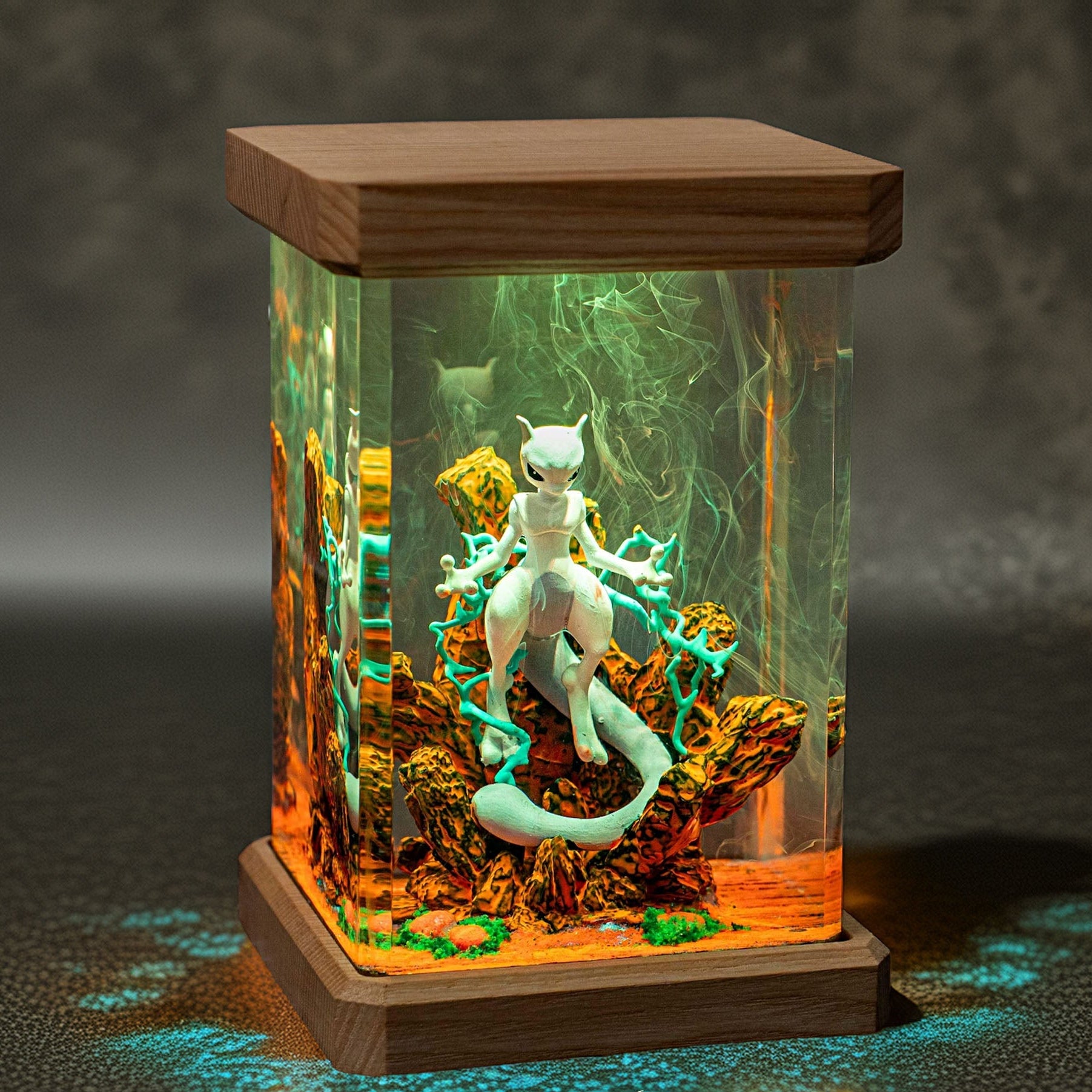 Psychic Titan Resin Lamp V1