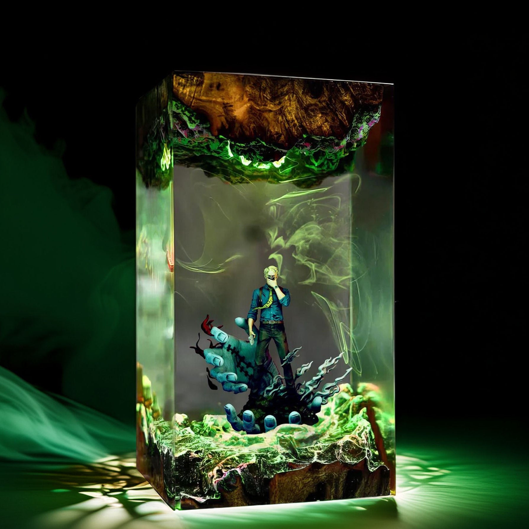 Office Sorcerer Mentor Resin Lamp