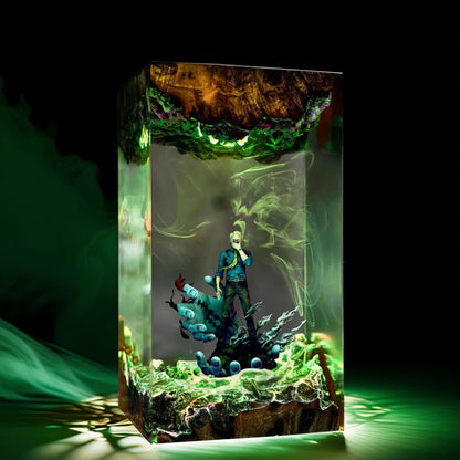 Office Sorcerer Mentor Resin Lamp