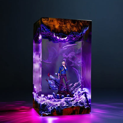 Office Sorcerer Mentor Resin Lamp