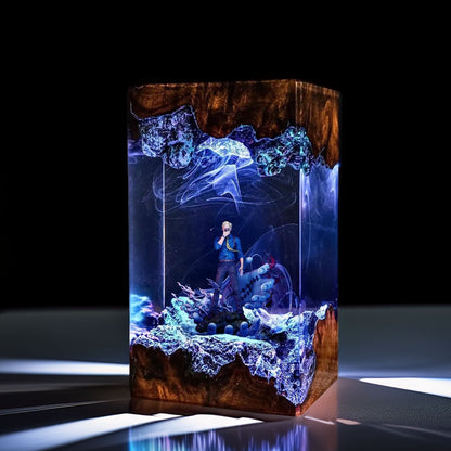 Office Sorcerer Mentor Resin Lamp