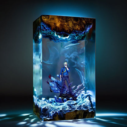 Office Sorcerer Mentor Resin Lamp