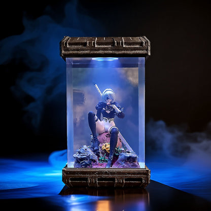 Combat Maiden Android Resin Lamp V2