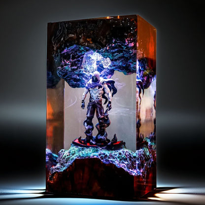Shadow Wraith Agent Resin Lamp