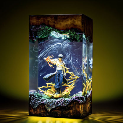 Flame Alchemist Colonel Resin Lamp