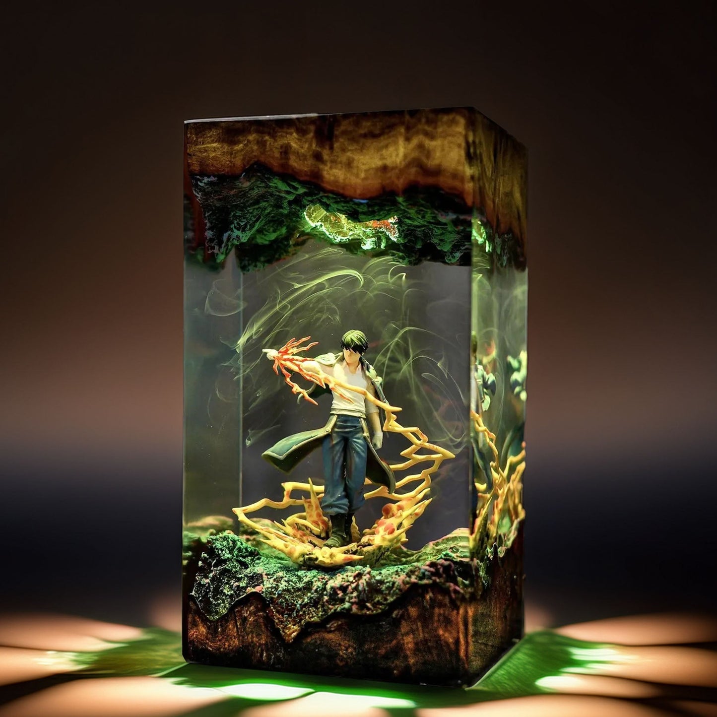 Flame Alchemist Colonel Resin Lamp