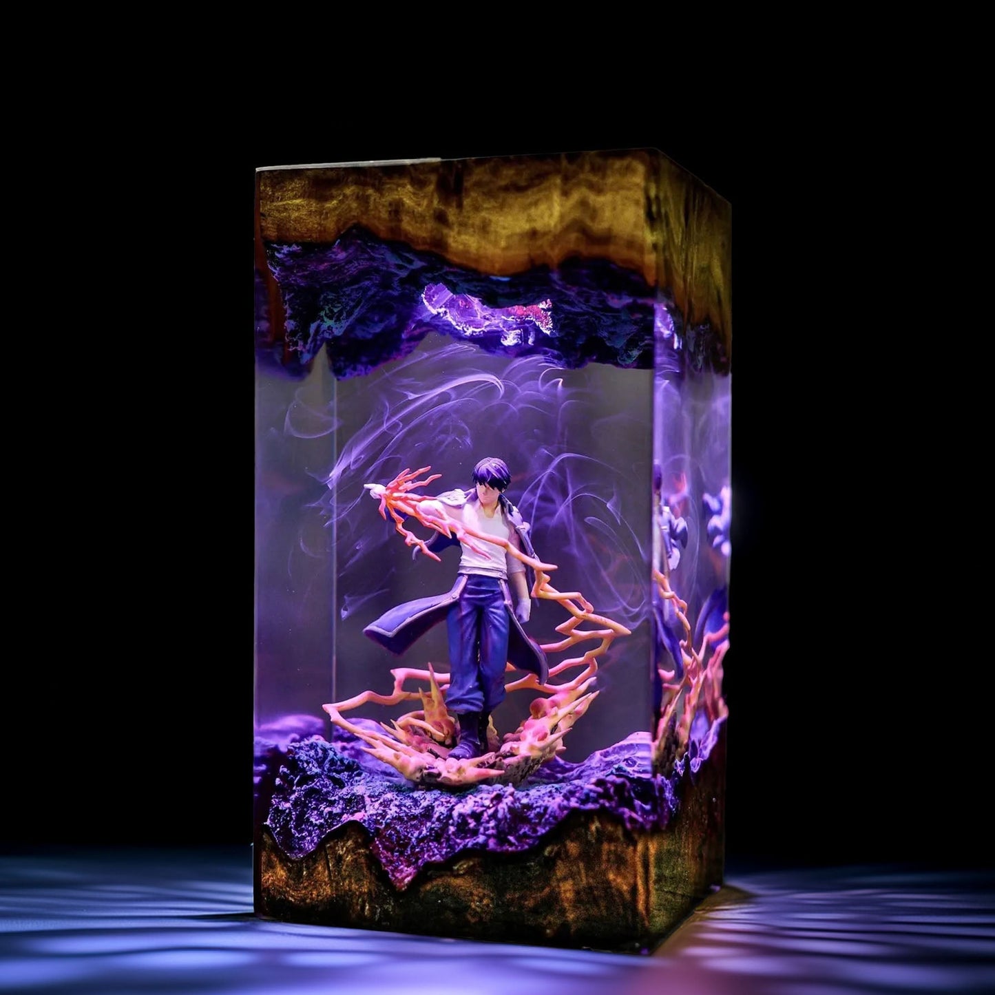 Flame Alchemist Colonel Resin Lamp