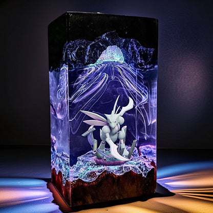 Mantis Blade Insect Resin Lamp