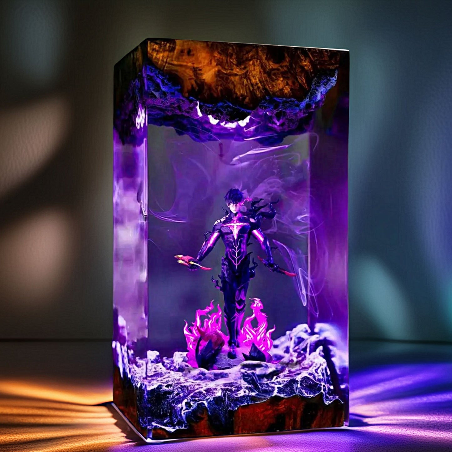 Crowned Shadow Awakener Resin Lamp