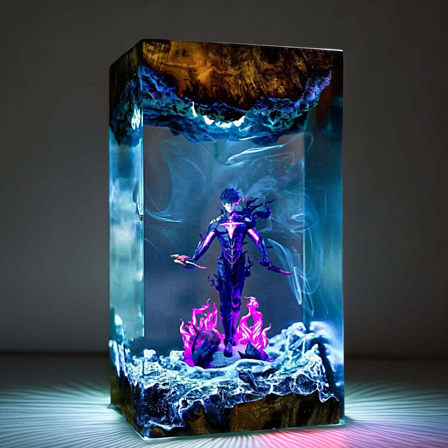 Crowned Shadow Awakener Resin Lamp