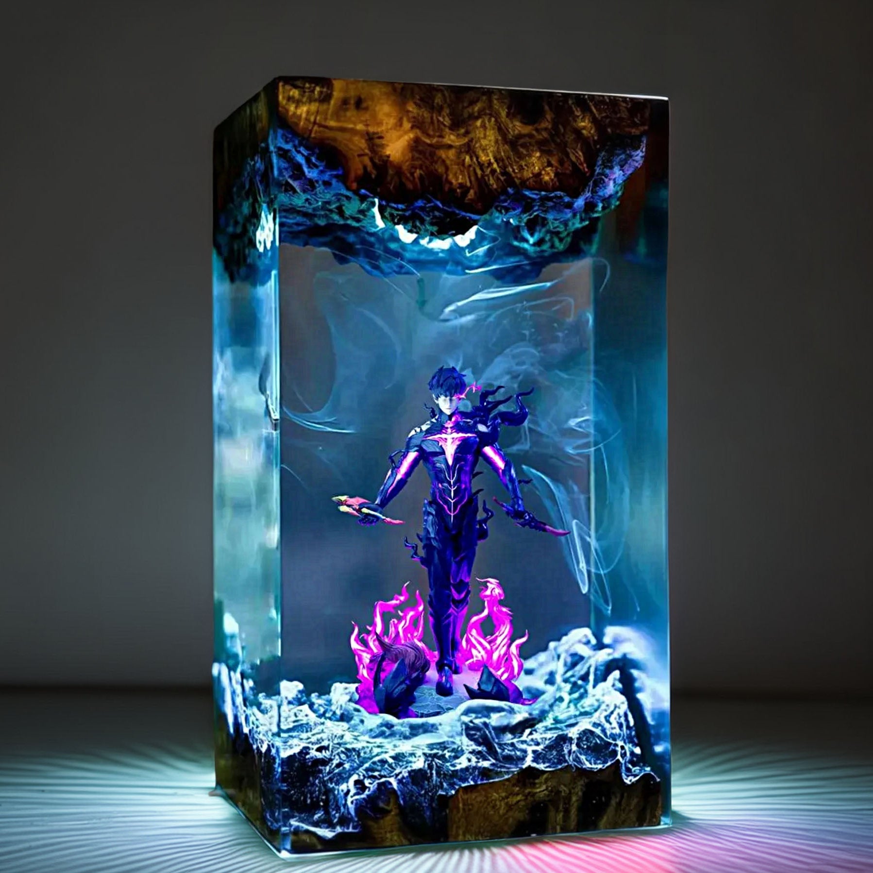 Crowned Shadow Awakener Resin Lamp