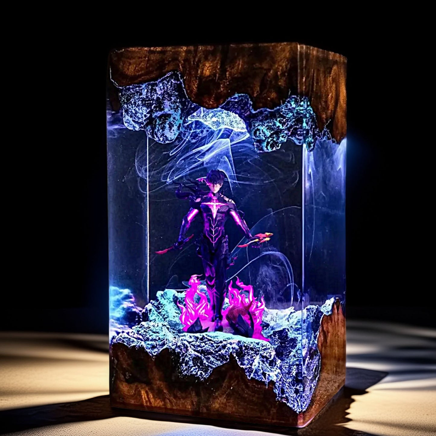 Crowned Shadow Awakener Resin Lamp