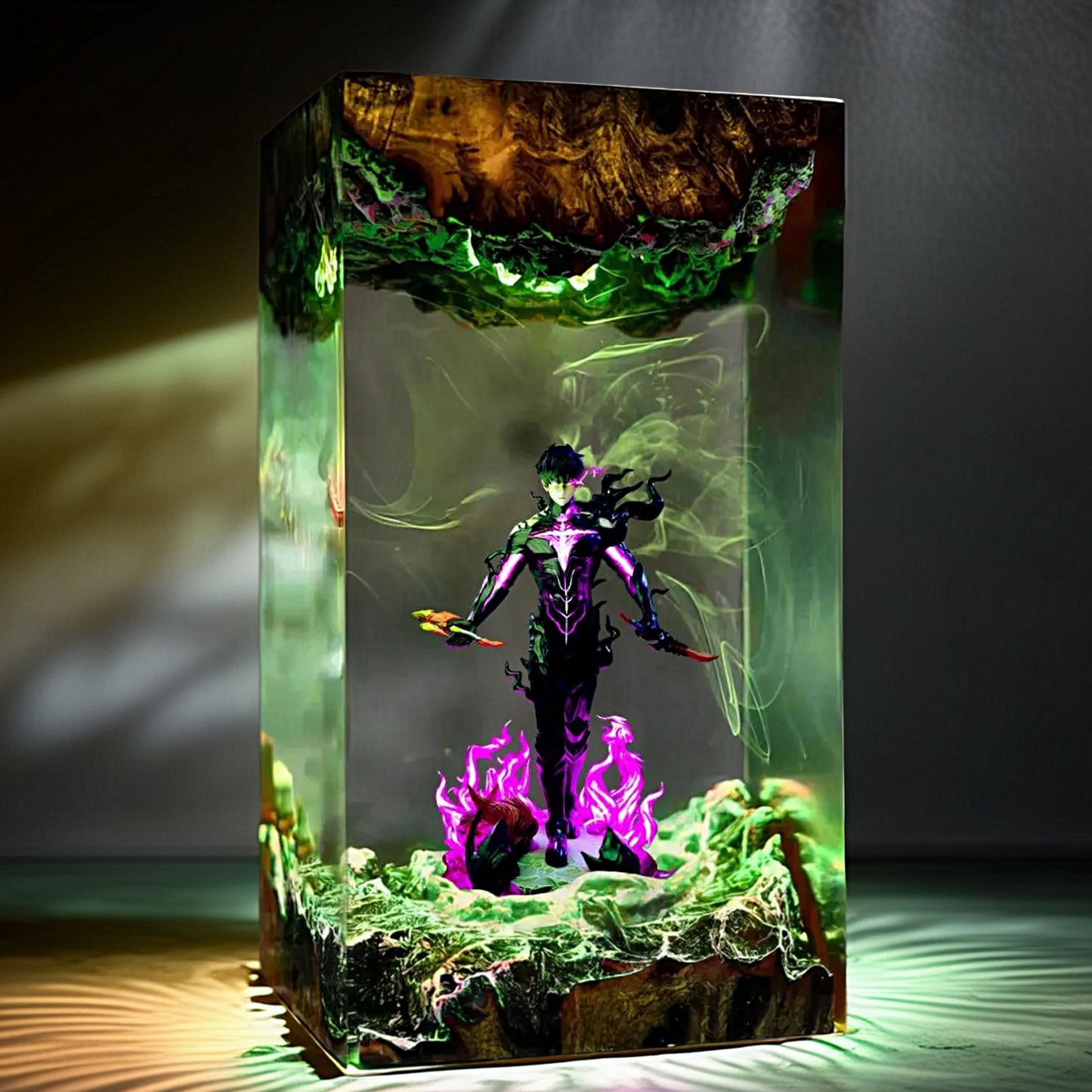 Crowned Shadow Awakener Resin Lamp
