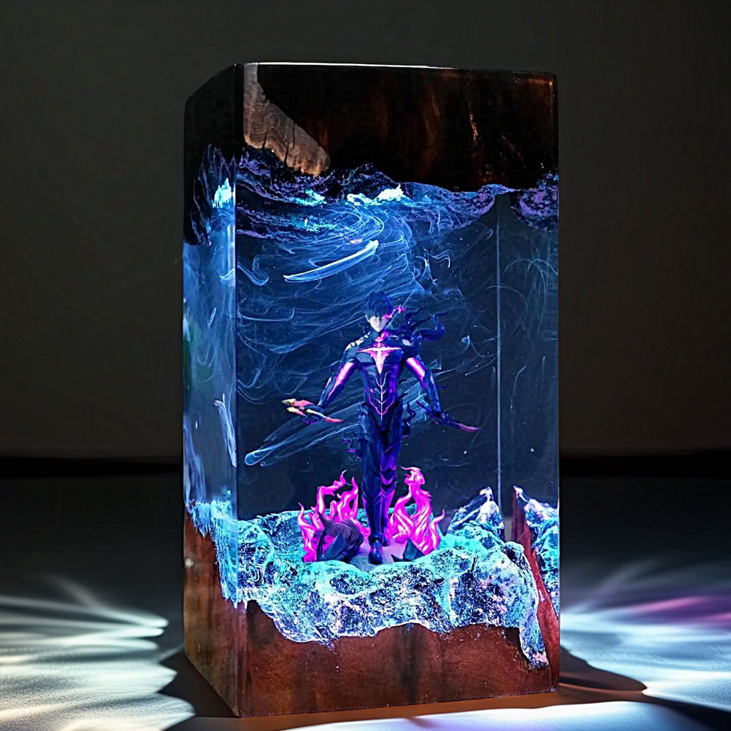 Crowned Shadow Awakener Resin Lamp