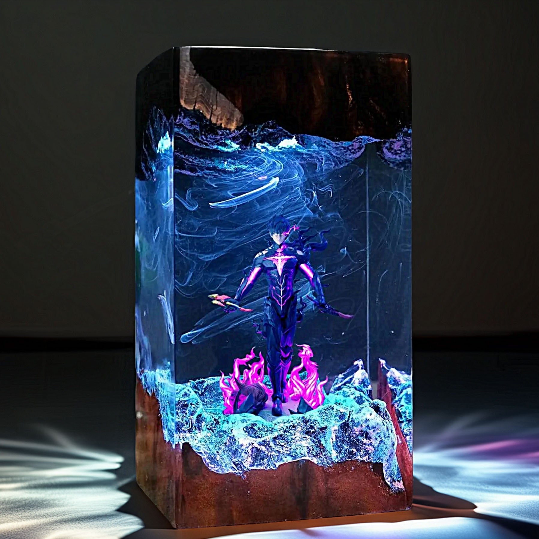 Crowned Shadow Awakener Resin Lamp