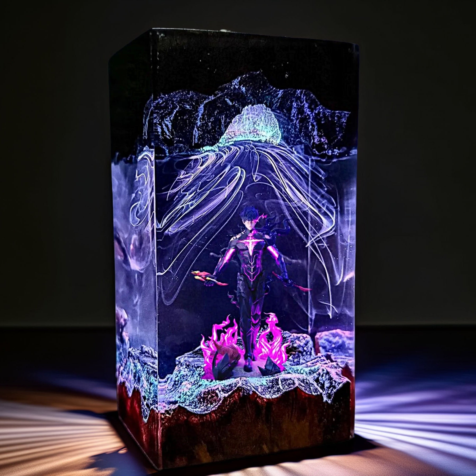 Crowned Shadow Awakener Resin Lamp