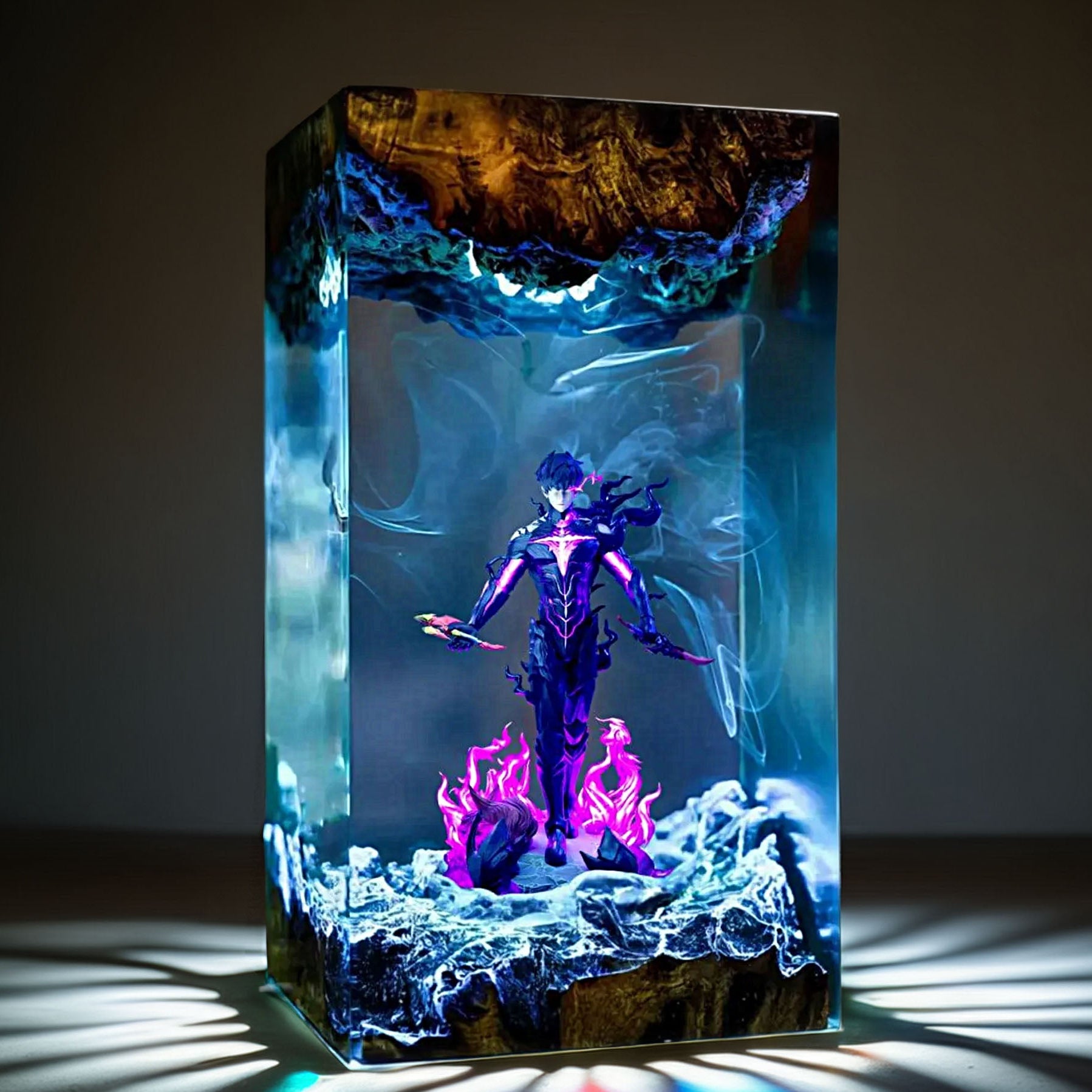 Crowned Shadow Awakener Resin Lamp