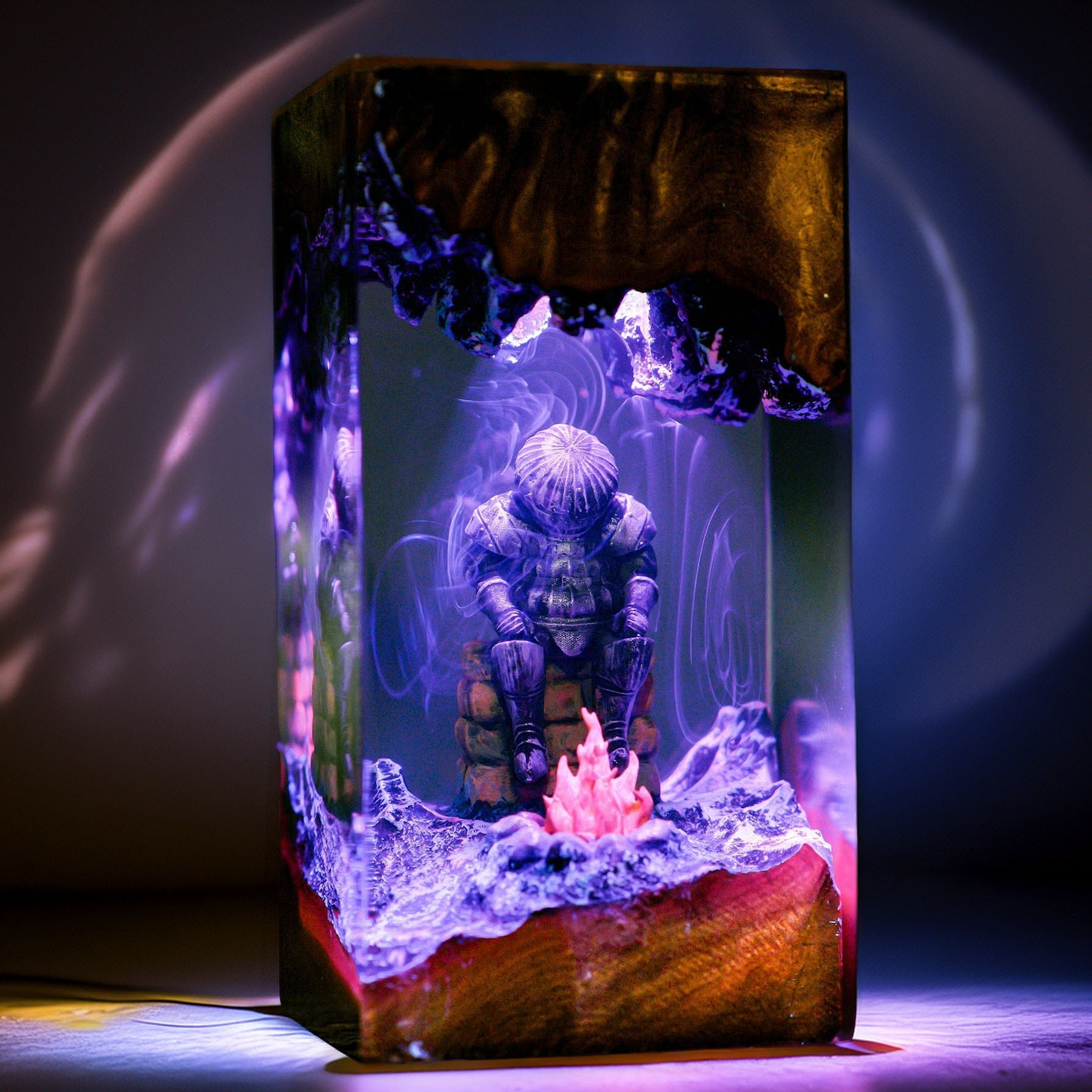 Onion Knight Wanderer Resin Lamp
