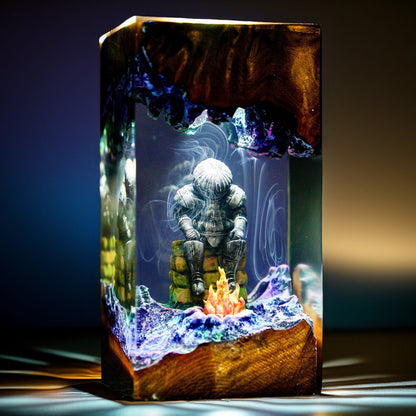 Onion Knight Wanderer Resin Lamp