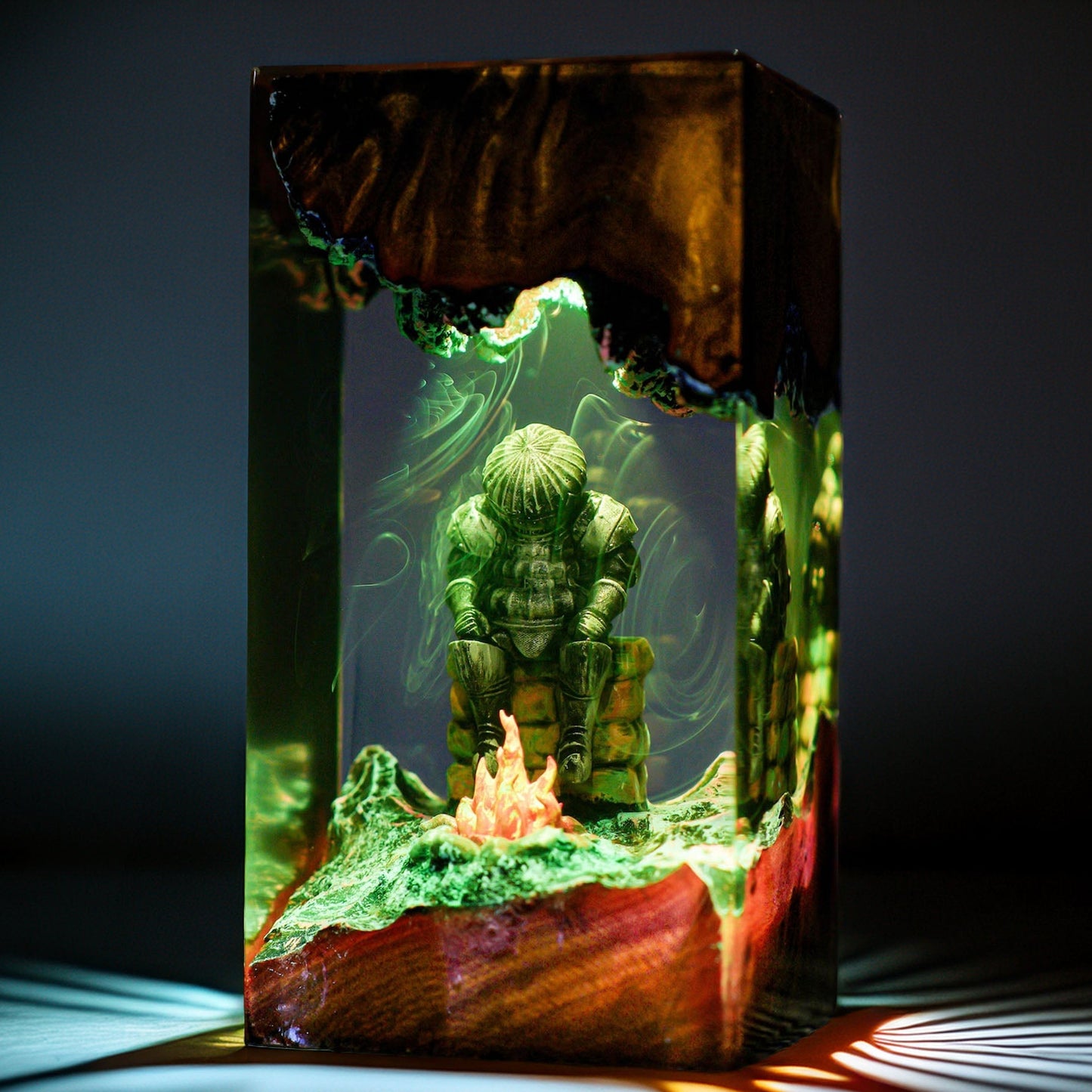 Onion Knight Wanderer Resin Lamp