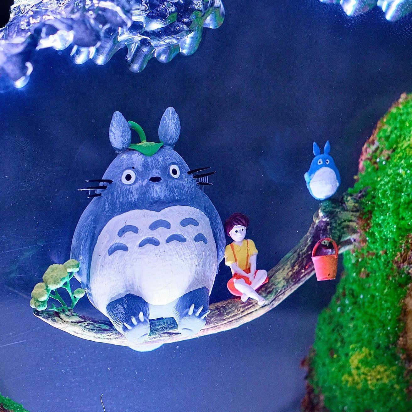 Forest Spirit Owl Forest Swing Resin Epoxy Lamp