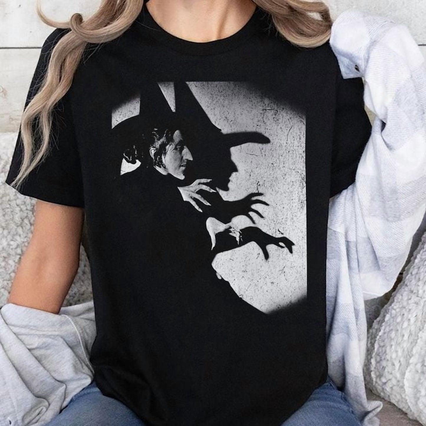 Wicked Witch Of the West, Wizard of Oz Distressed Vintage Tee