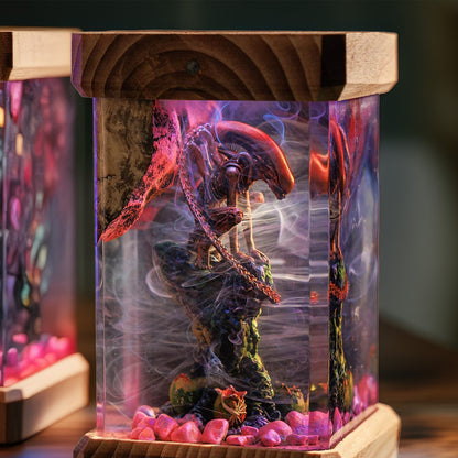 Acid-Blood Bio-Predator Resin Epoxy Lamp