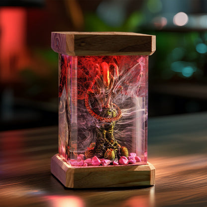 Acid-Blood Bio-Predator Resin Epoxy Lamp