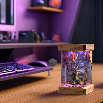 Acid-Blood Bio-Predator Resin Epoxy Lamp