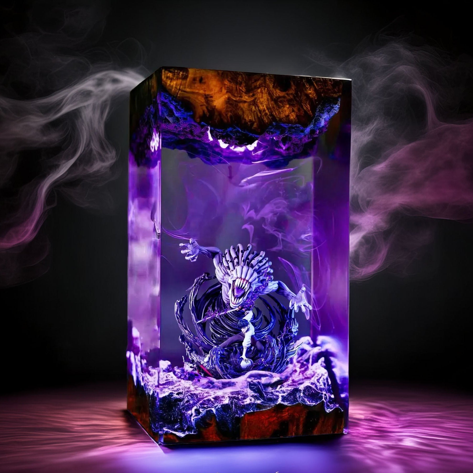 Cursed Special Grade Boy Resin Lamp