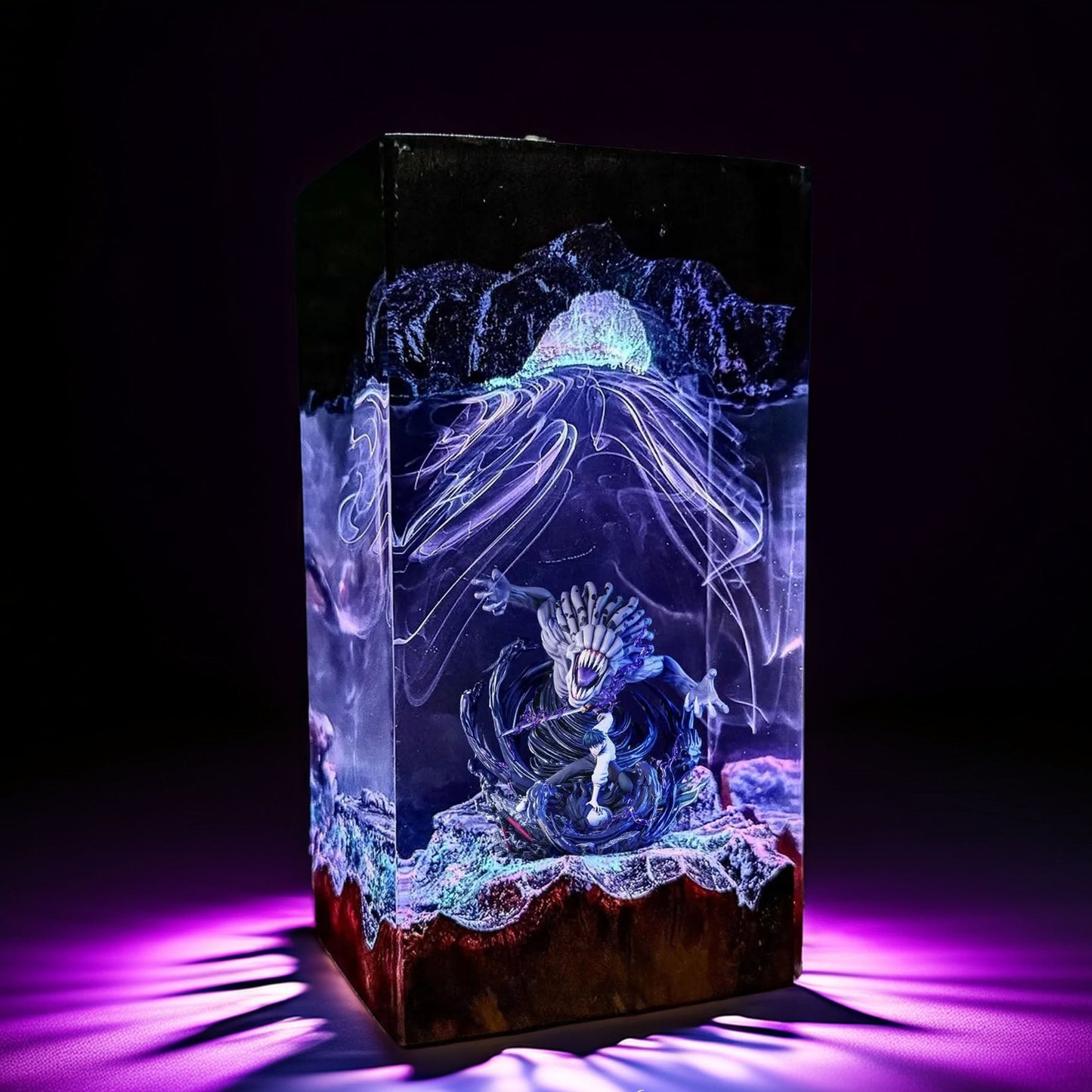 Cursed Special Grade Boy Resin Lamp